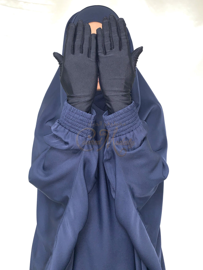 Blue Royále Jilbab W/ Elastic Cuff